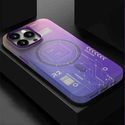 Case and Cover iPhone 16 Pro Max  Purple MagSafe Compatible Ocean GrunX in India