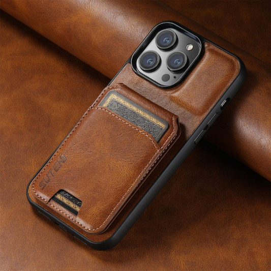 Rush - Premium Leather iPhone Case with Wallet