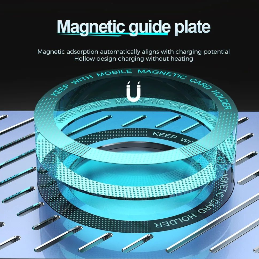 Case and Cover iPhone 14 Pro Max  Silver Magnetic Guide Plate Ozone GrunX in India