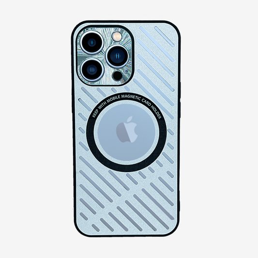 Case and Cover iPhone 14  Silver Back View Ozone GrunX in India