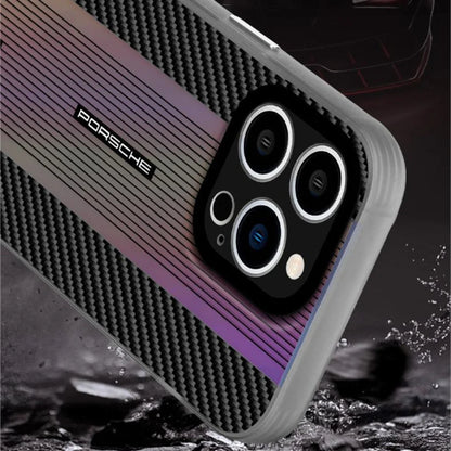 Porsche -   Carbon Fiber Textured iPhone Case