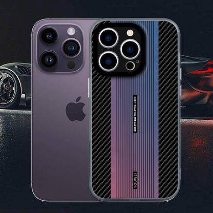 Porsche - Sleek Carbon iPhone Case