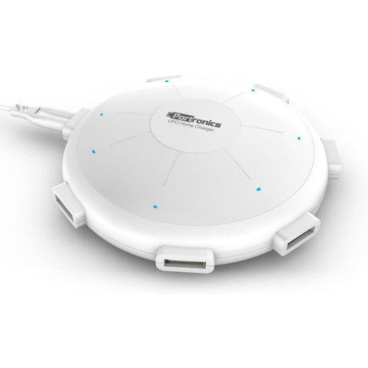 UFO POR-343 6 Port 8A USB Home Charging Station - White - Grunx