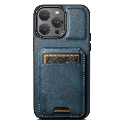 Rush - Premium Leather iPhone Case with Wallet