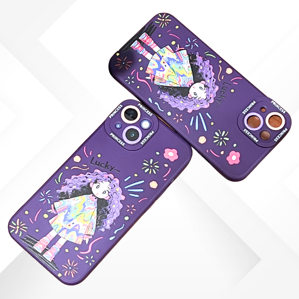 Case and Cover iPhone 11, 11 Pro, 11 Pro Max Purple Princess GrunX in India