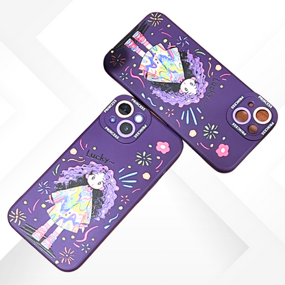 Case and Cover iPhone 11, 11 Pro, 11 Pro Max Purple Princess GrunX in India