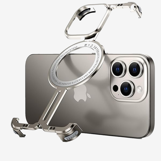 Jimmy - Shockproof Aluminum Frameless Ring iPhone Metal Case