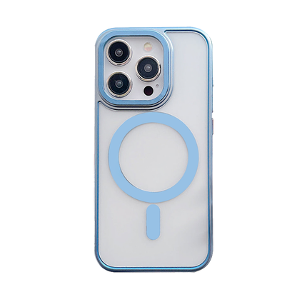 Case and Cover iPhone 15  Blue Back View Rio GrunX in India