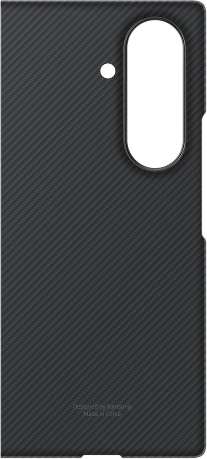 Carbon Fiber Back Case for Samsung Galaxy Z Fold 7 - Lightweight Slim Fit Hard Cover with Hinge Protection