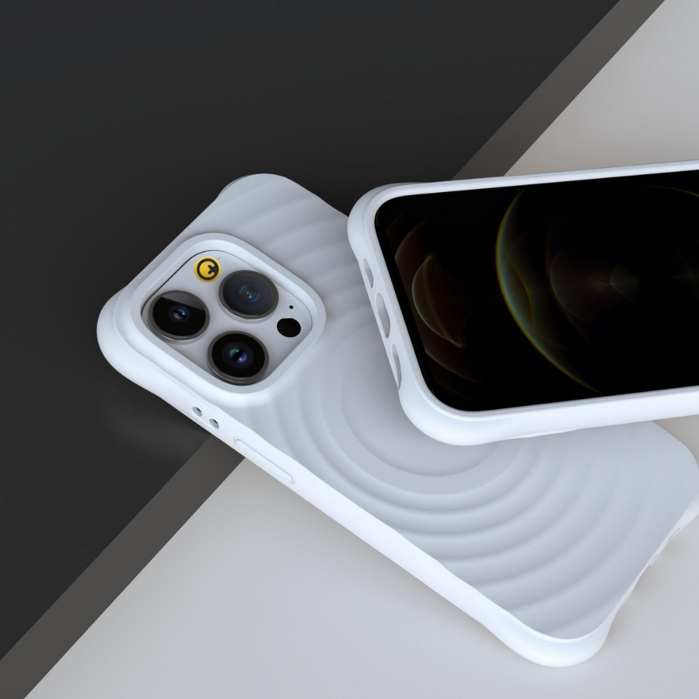 Case and Cover iPhone 13, 13 Pro Max  White MagSafe Charging Snow GrunX in India