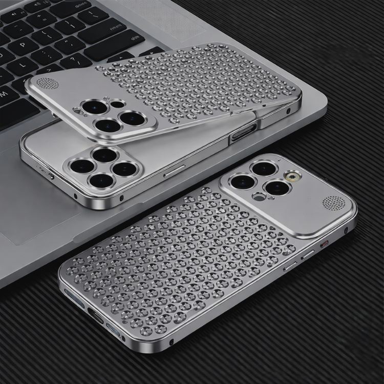 GRUNX Tesla aluminum iPhone 14 Pro Max case 1mm raised edge camera lens protection silver India