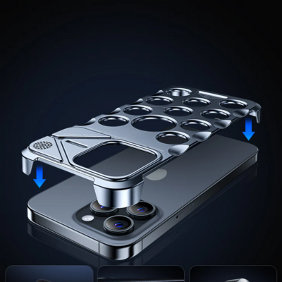 Case and Cover iPhone 13 Pro Max  Silver Comfortable Texture Thanos GrunX in India