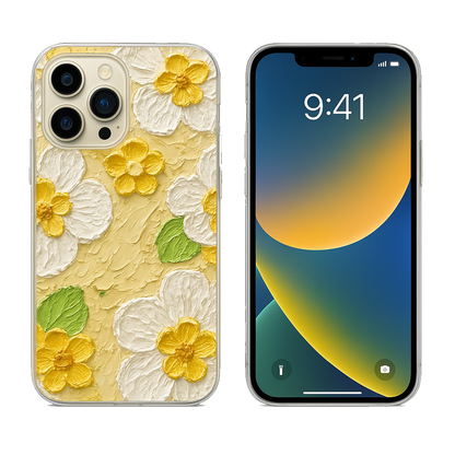 Case and Cover iPhone 12, 12 Pro, 12 Pro Max  Yellow Front and Back View Tulip GrunX in India