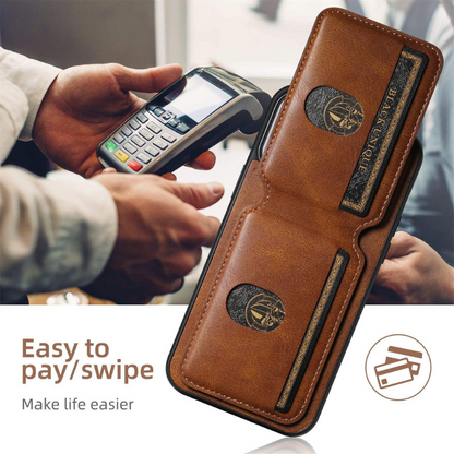 Rush - Premium Leather iPhone Case with Wallet