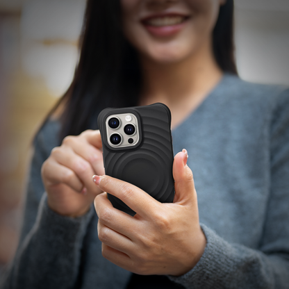 Case and Cover iPhone 15 Plus  Black Woman Showcasing Back View Wave GrunX in India