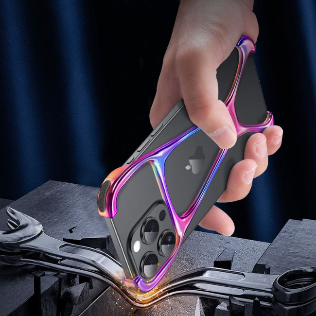 Case and Cover iPhone 15 Pro  Multi Color Hard Metal  Zurich GrunX in India