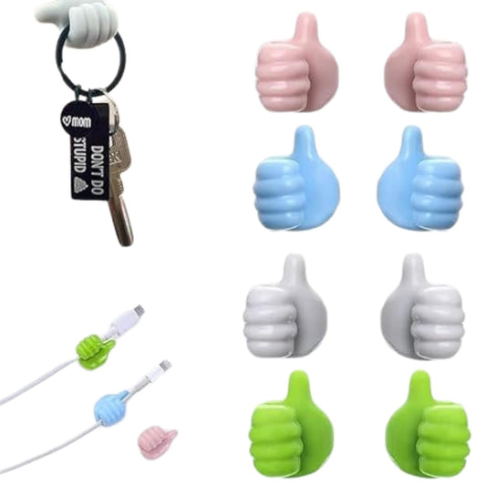 Handy - Cute Cable Holders with 3M Adhesive (Pack of 5)
