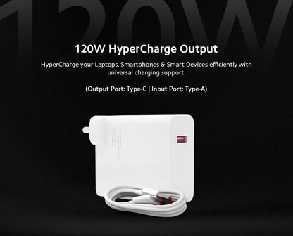 Xiaomi 120W HyperCharge Adapter Combo with USB-C Cable