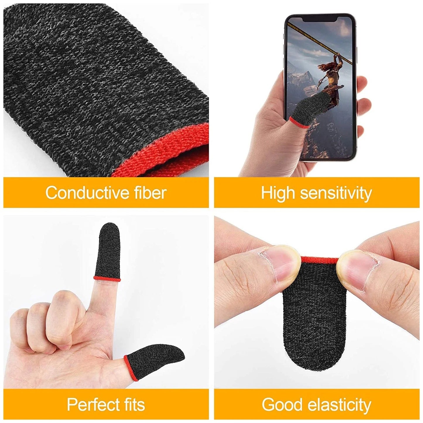 Tapz – Pro Gaming Finger Sleeves (Pair)