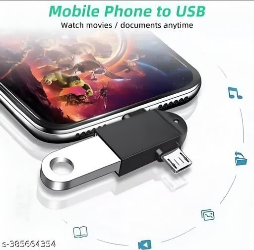 Duo Link 2-in-1 Metal OTG Adapter
