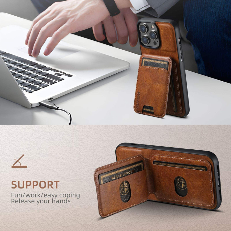 Rush - Premium Leather iPhone Case with Wallet