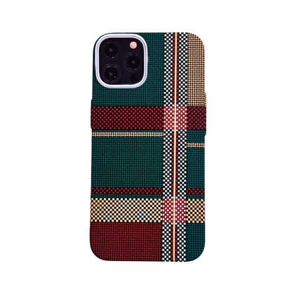 Front view of the Slim Magnetic Carbon Fiber iPhone Case