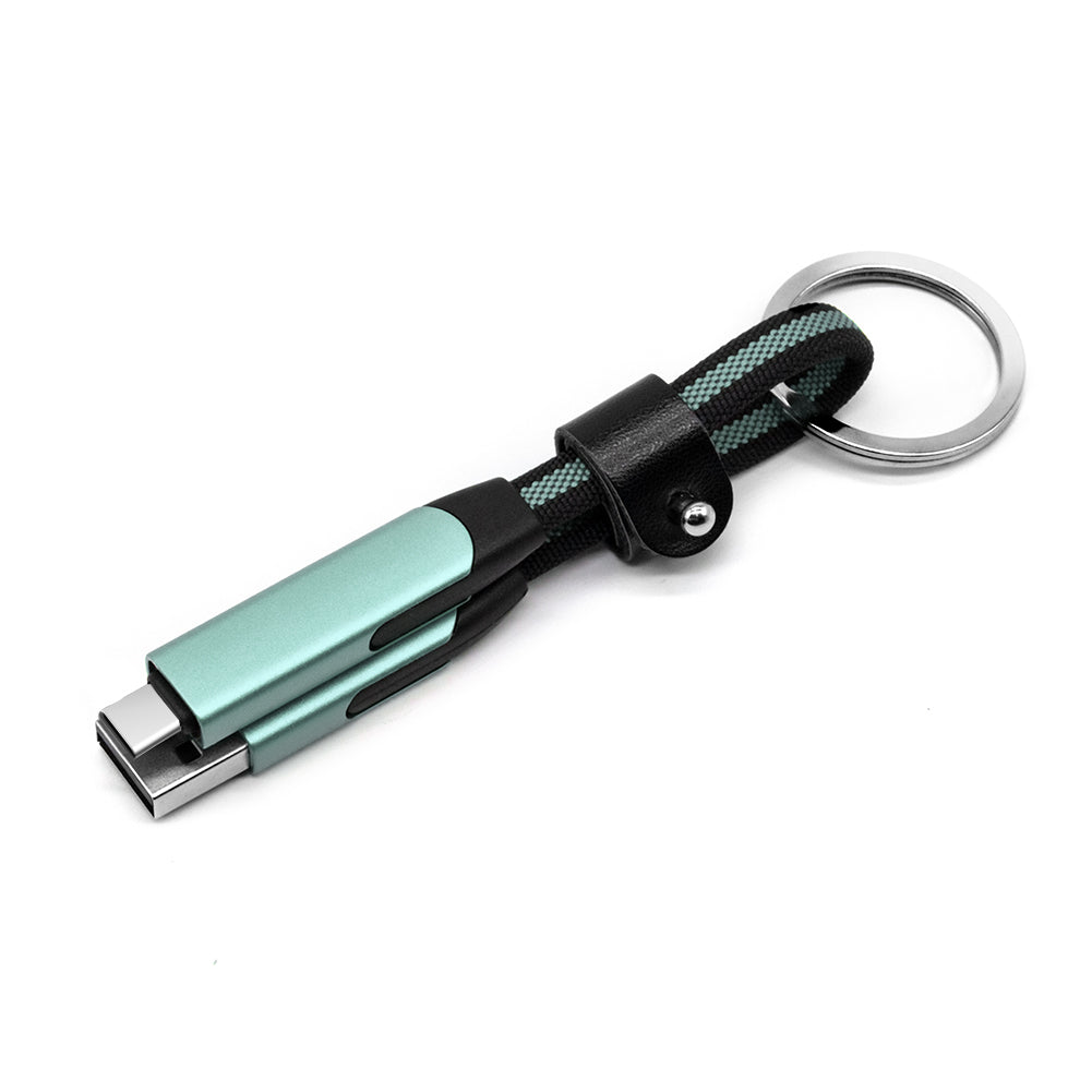 Sonic - 6 in 1 Keychain OTG 240W Fast Charging Cable