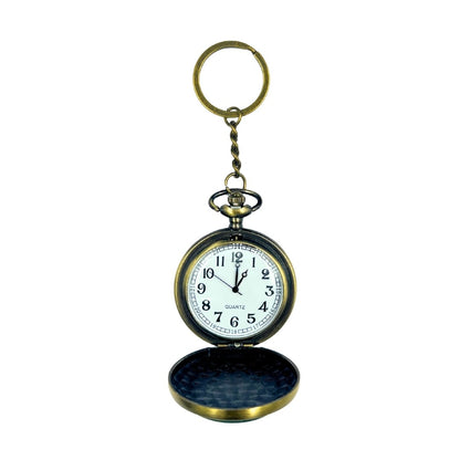  (Retro, Starbucks, Vintage, Pocket Watch, Metal Keychain, Collectible, Gift). 