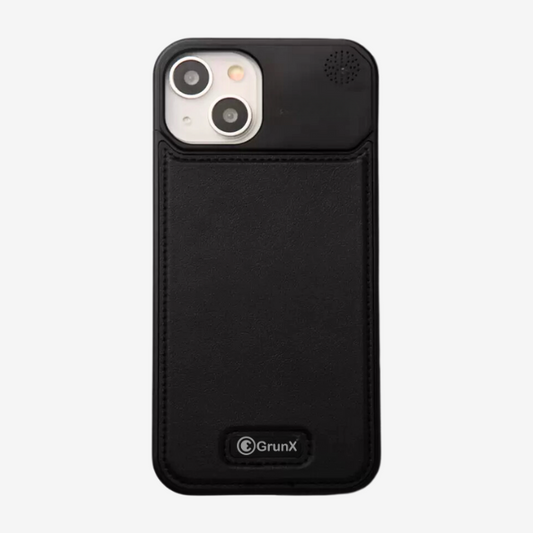 Will Smith - Aluminium iPhone Leather Case - Black